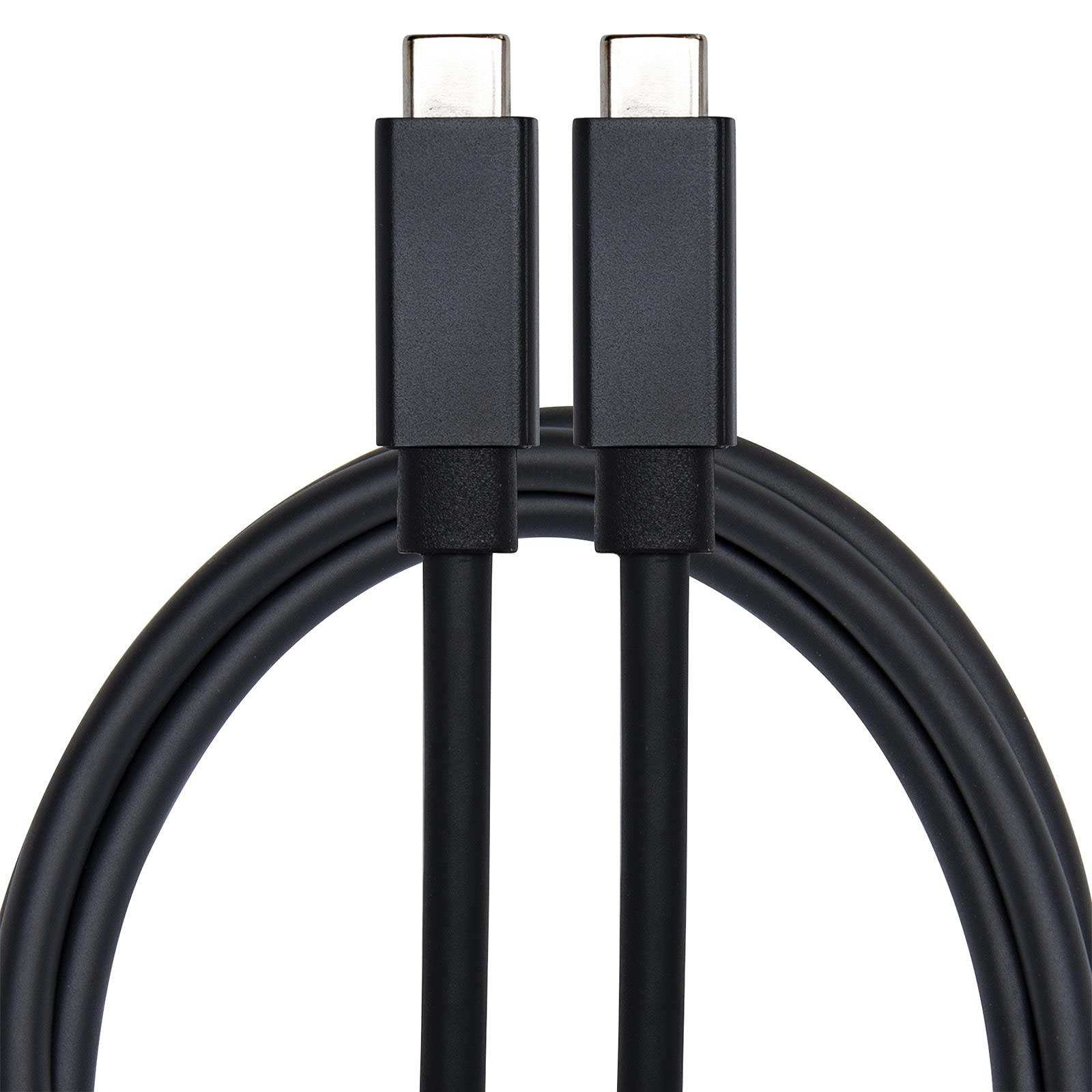 Koah Short USB C to USB C Cable 2.5 Ft - 100W Fast Charging & 40Gbps Data Transfer - USB Type C Charger Cord Compatible with iPhone 15, MacBook, Samsung Galaxy, iPad Pro - Perfect for Travel, Office & Home Charging