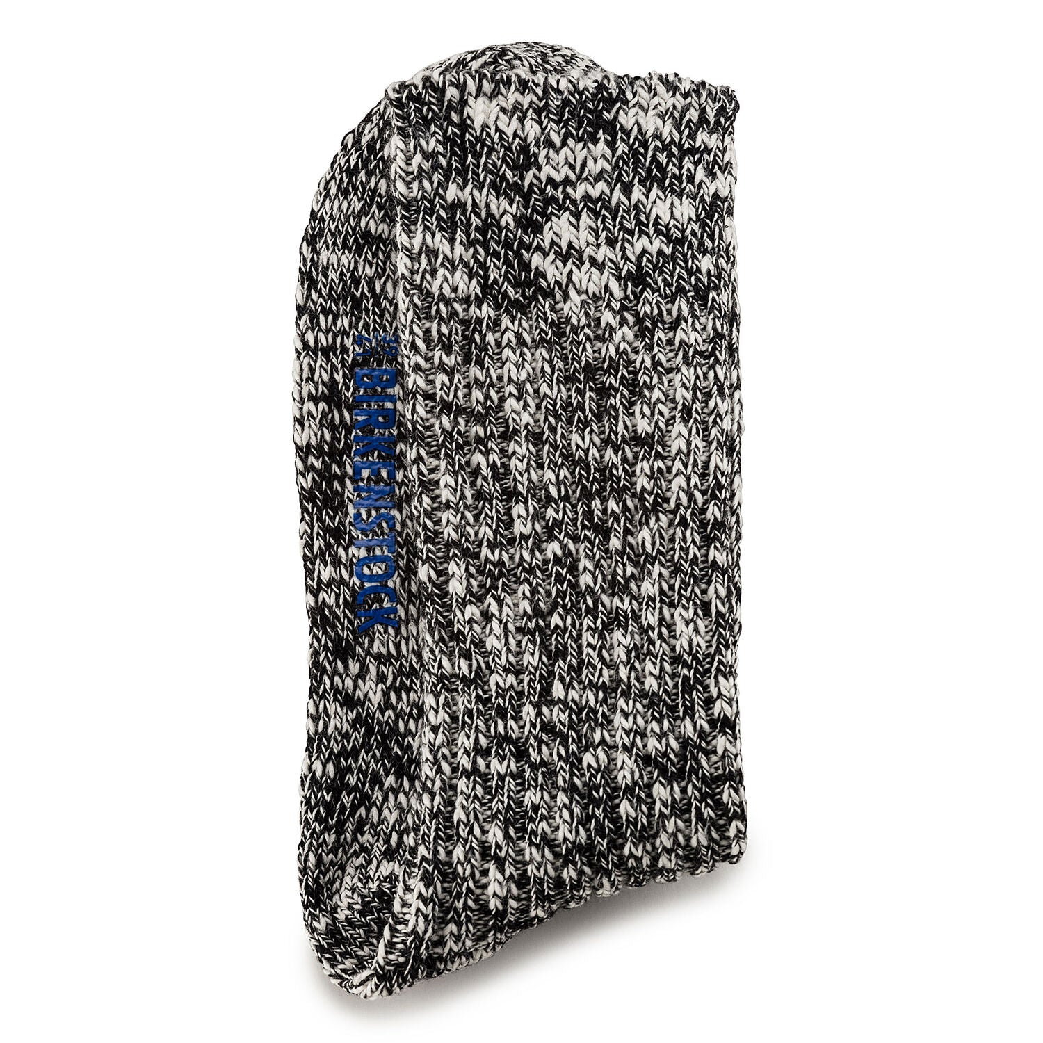 Birkenstock Men's Cotton Slub Socks - Black & Gray Crew Socks for Casual Wear & Comfort
