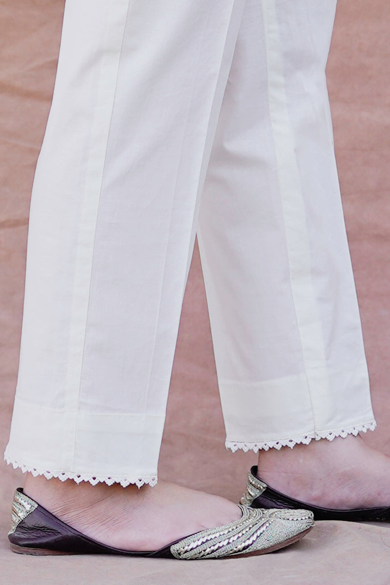 Elegant Lace Pants for Women - Comfortable & Stylish High Waist Trousers | Perfect for Office, Party & Casual Wear