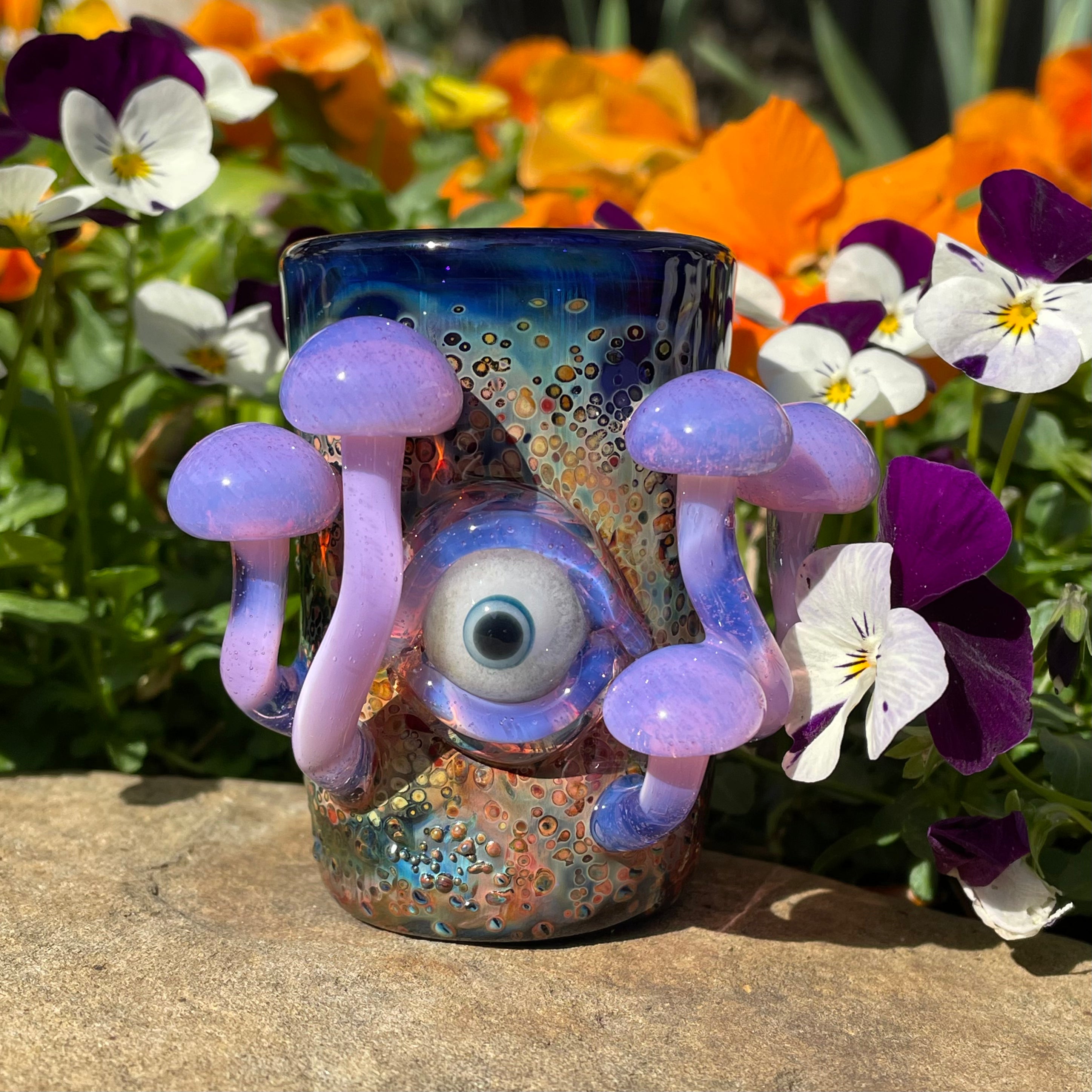 Pink Slime Mushroom Shot Glass - Unique Novelty Drinking Cup for Parties, Gifts & Collectibles | Fun Barware for Halloween, Themed Events & Anime Fans