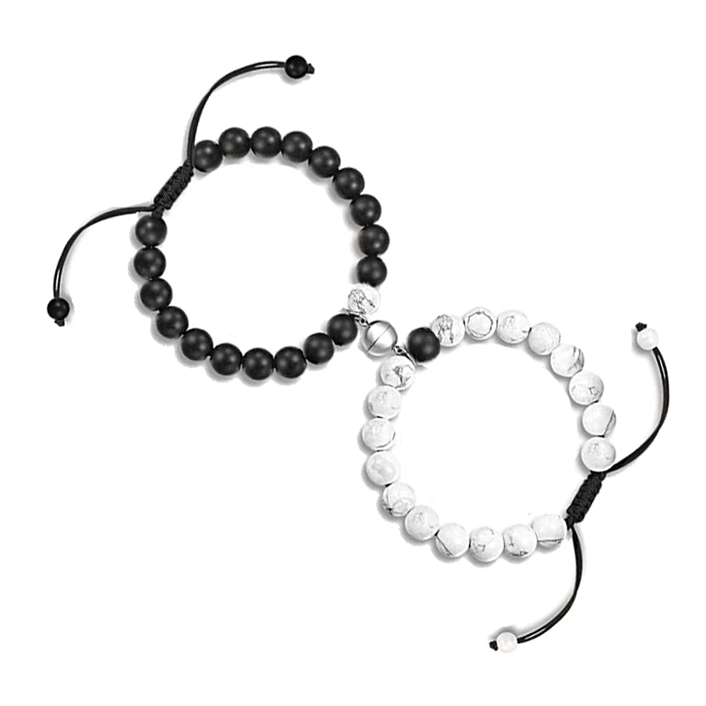 Magnetic Couples Bracelets for Women & Men - Matching Love & Friendship for Couples