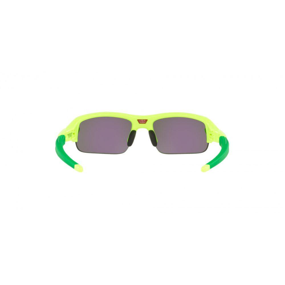 Oakley Youth Sun Flak XXS Sunglasses (Retina Burn/Prizm Jade) 0OJ9008 900804 - UV Protection for Kids Outdoor Sports & Activities