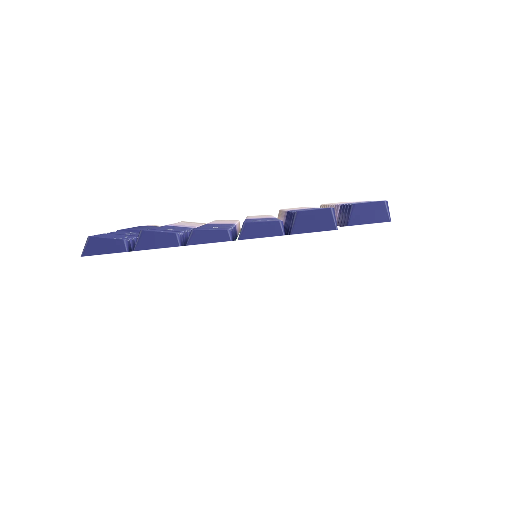 Purple Haze Custom Keycaps for Mechanical Keyboards - Durable PBT Material, Cherry MX Compatible - Perfect for Gaming, Typing & Office Work