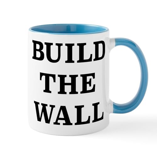 White/Blue Inside - Build The Wall
