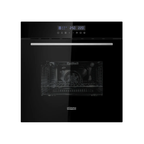 EuropAce EBO8821DBK 60cm 82L Built-In Electric Oven with Touch Control - Perfect for Modern Kitchens, Baking, and Family Cooking