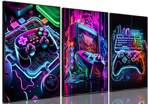 Purple Cool Game Poster
