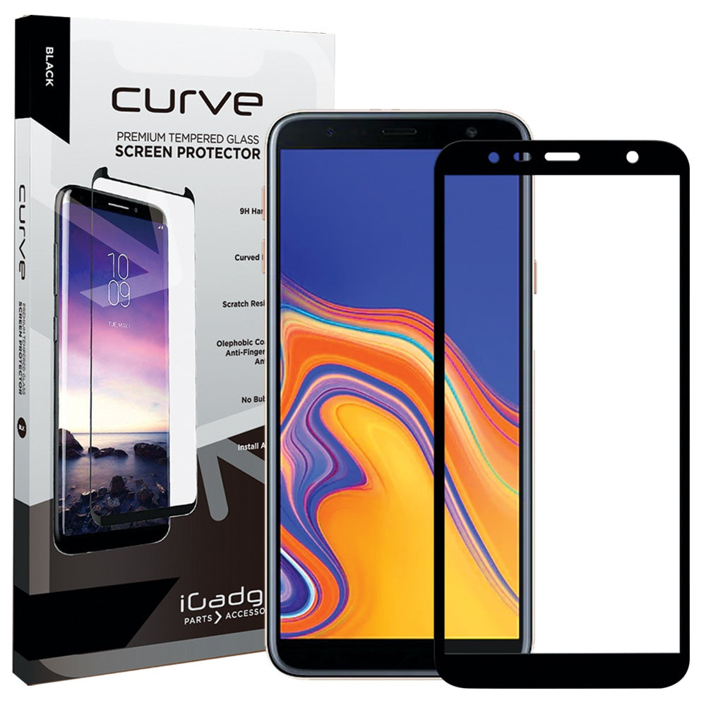 Samsung Galaxy J4 Plus Screen Protector - Full Coverage Tempered Glass Shield for Anti-Scratch & Impact Protection | Perfect for Daily Use, Gaming & Outdoor Activities