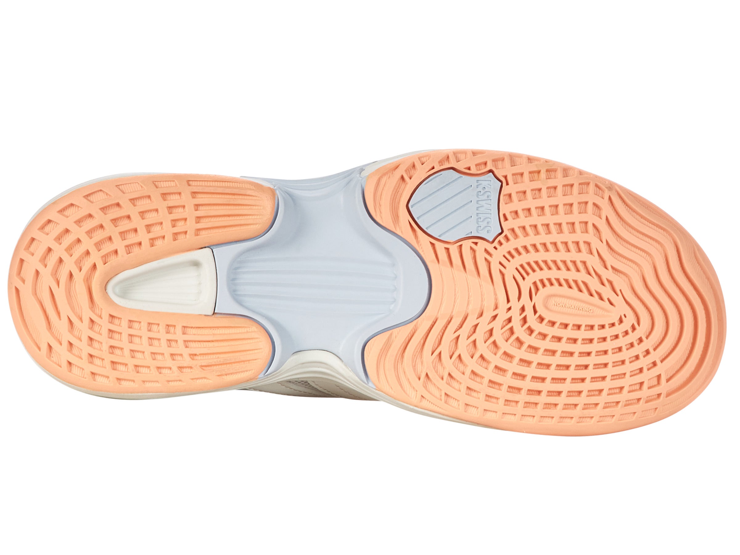 SPEEDTRAC Running Shoes for Women - Lightweight & Breathable - STAR WHITE/WHITE ONYX/PEACH FUZZ - Perfect for Jogging, Gym Workouts & Daily Wear