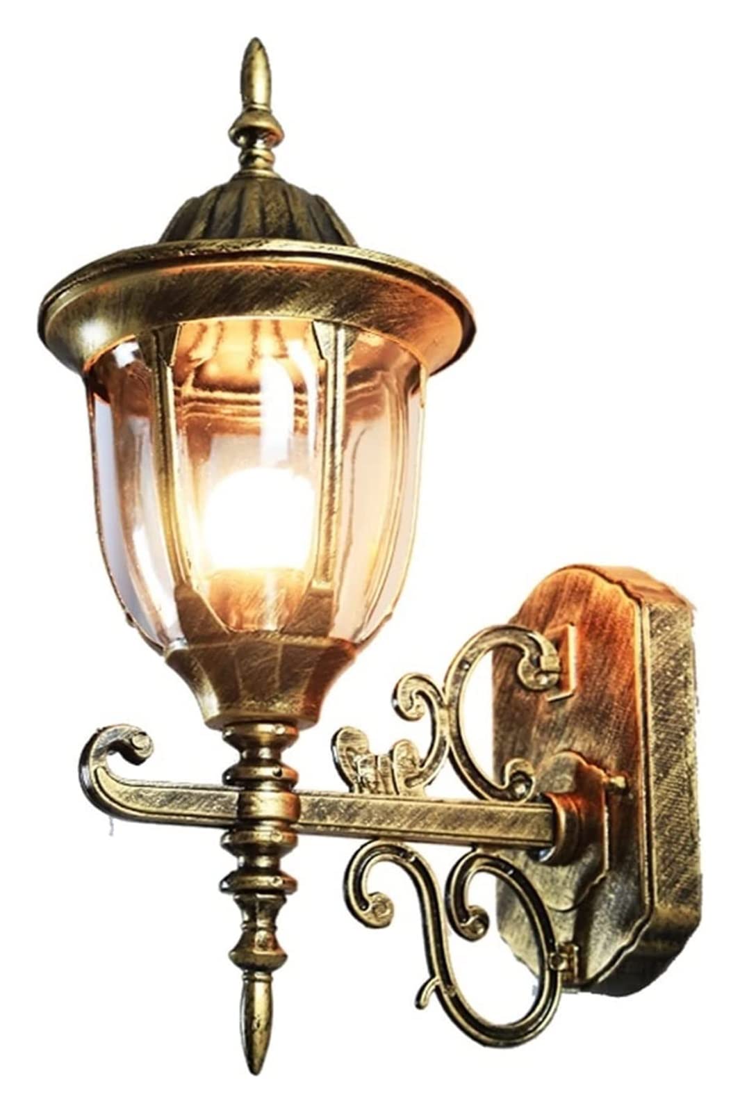 Modern Waterproof Outdoor Wall Lamp - European Style Porch Light, LED Garden Lighting for Villa, Balcony, Landscape & Street - E27 Bulb Compatible - Perfect for Home, Room & Exterior Decor | Durable & Weatherproof for Year-Round Use
