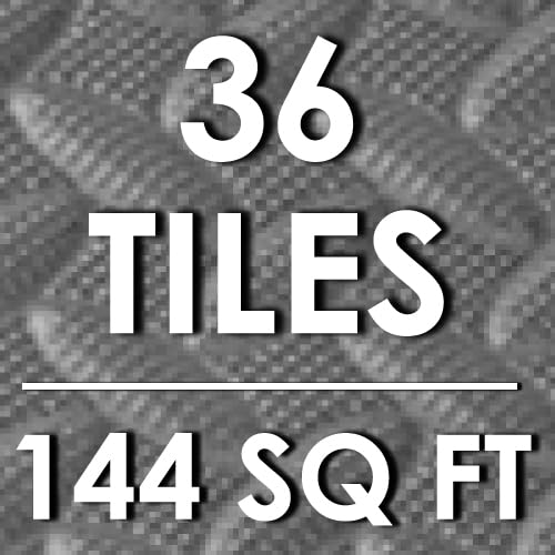 Grey - 1/2 Inch - 144 Sq Ft - 36 Tiles