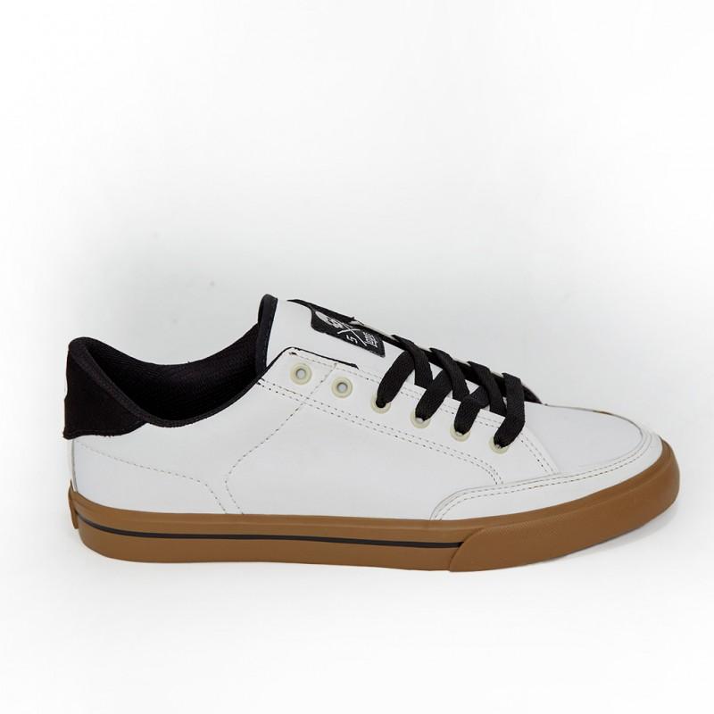 Circa Al50 White Gum Skate Shoes - Classic Retro Sneakers for Men & Women | Perfect for Skateboarding, Casual Wear & Street Style Fashion