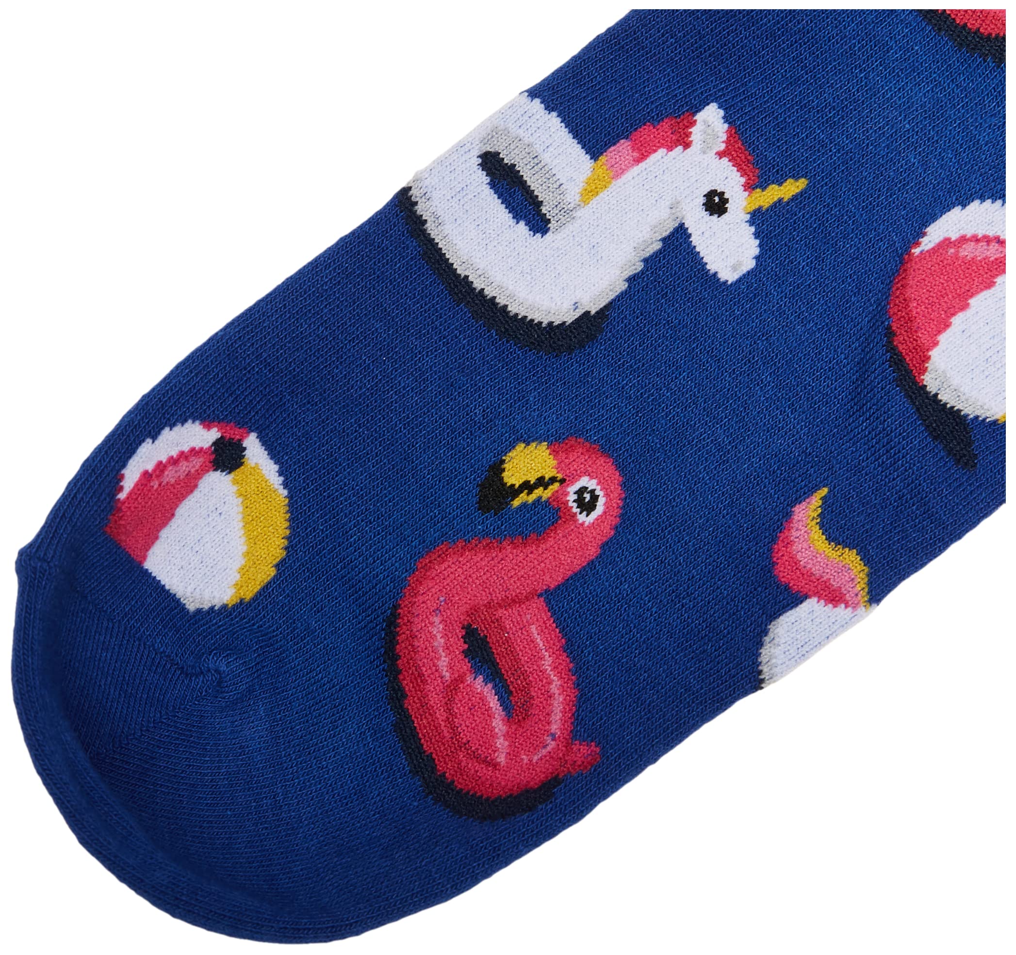 Hot Sox Women's Floral Print Casual Crew Socks - Comfortable Everyday Socks for Work, Lounge & Home Wear