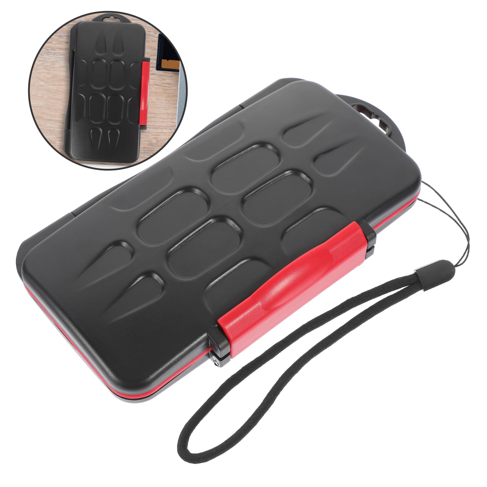 Waterproof Anti-Shock Memory Card Storage Case - Secure SD Card Holder for Camera, Laptop & Computer - Travel & Outdoor Photography Accessories