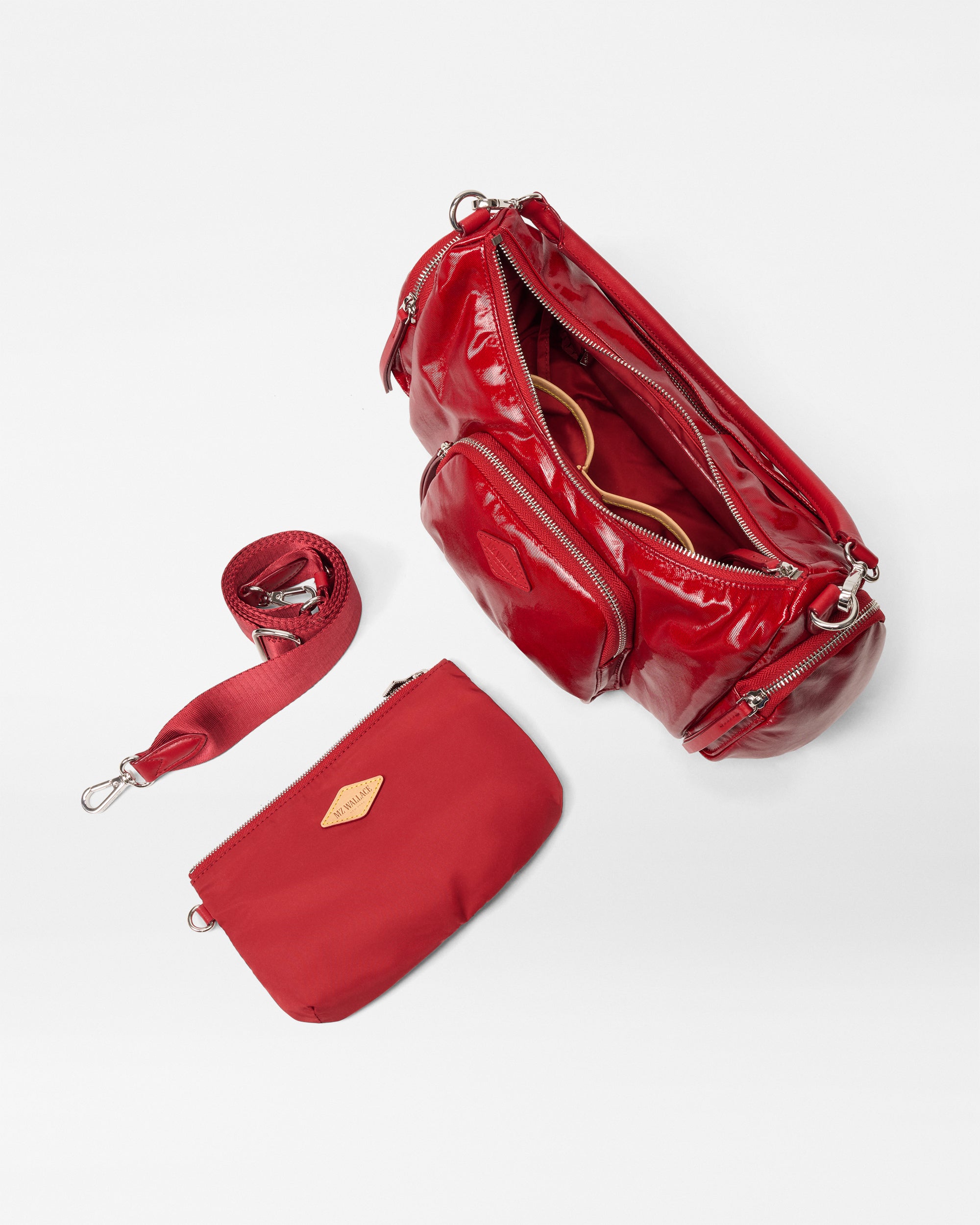 Apple Gloss Medium Chelsea Shoulder Bag - Stylish Women's Leather Handbag for Work, Travel & Everyday Use