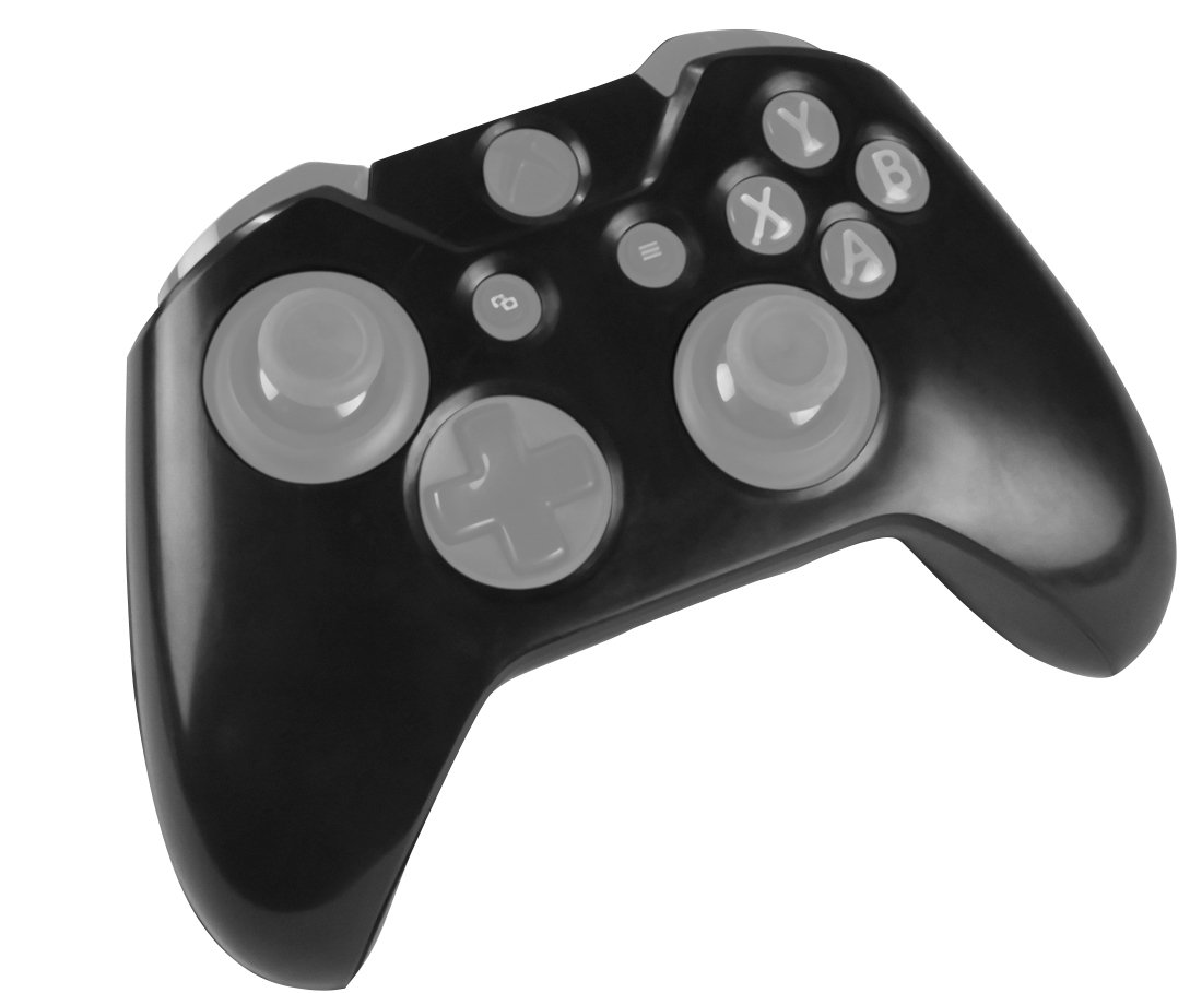Gioteck Controller Skin Plus Black with Built-in Battery - Protective Cover for PS4, PS5, Xbox - Gaming Accessories for Enhanced Grip & Comfort - Perfect for Long Gaming Sessions & Travel