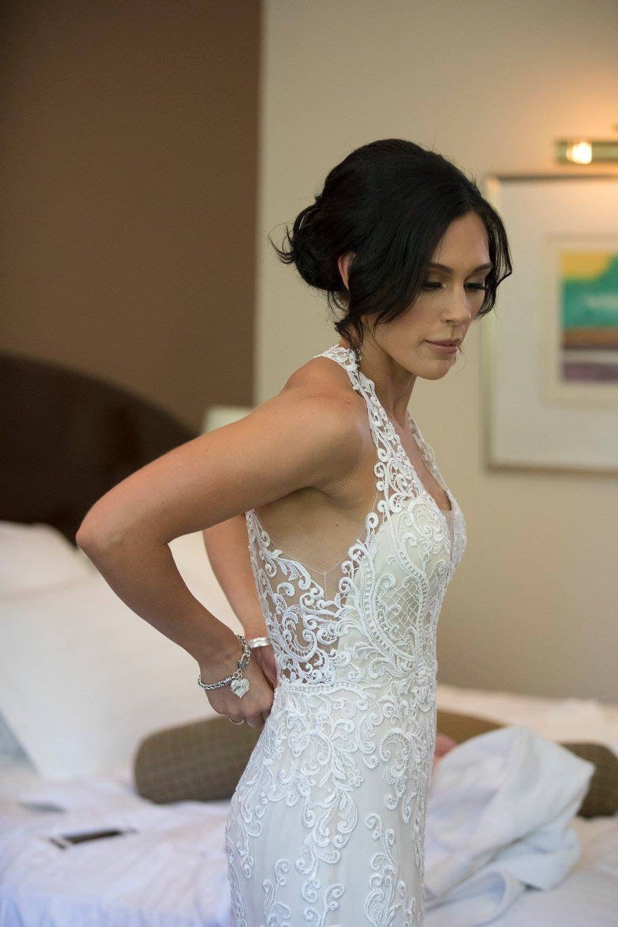 Willowby Sookie Gown - Elegant Lace Wedding Dress for Bride, Beach & Garden Ceremony