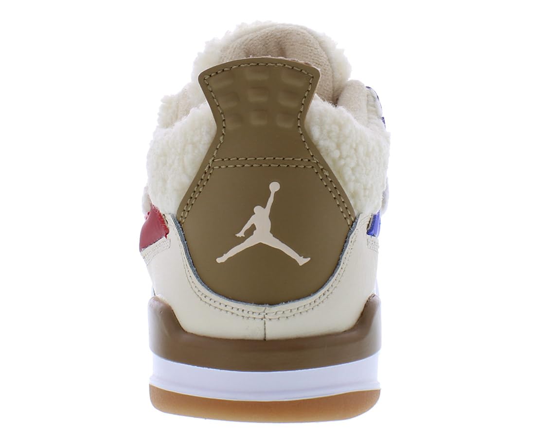 Air Jordan 4 Retro Men's Basketball Shoes - White/Cement Grey (308497-106) | Classic Sneakers for Streetwear & Sports