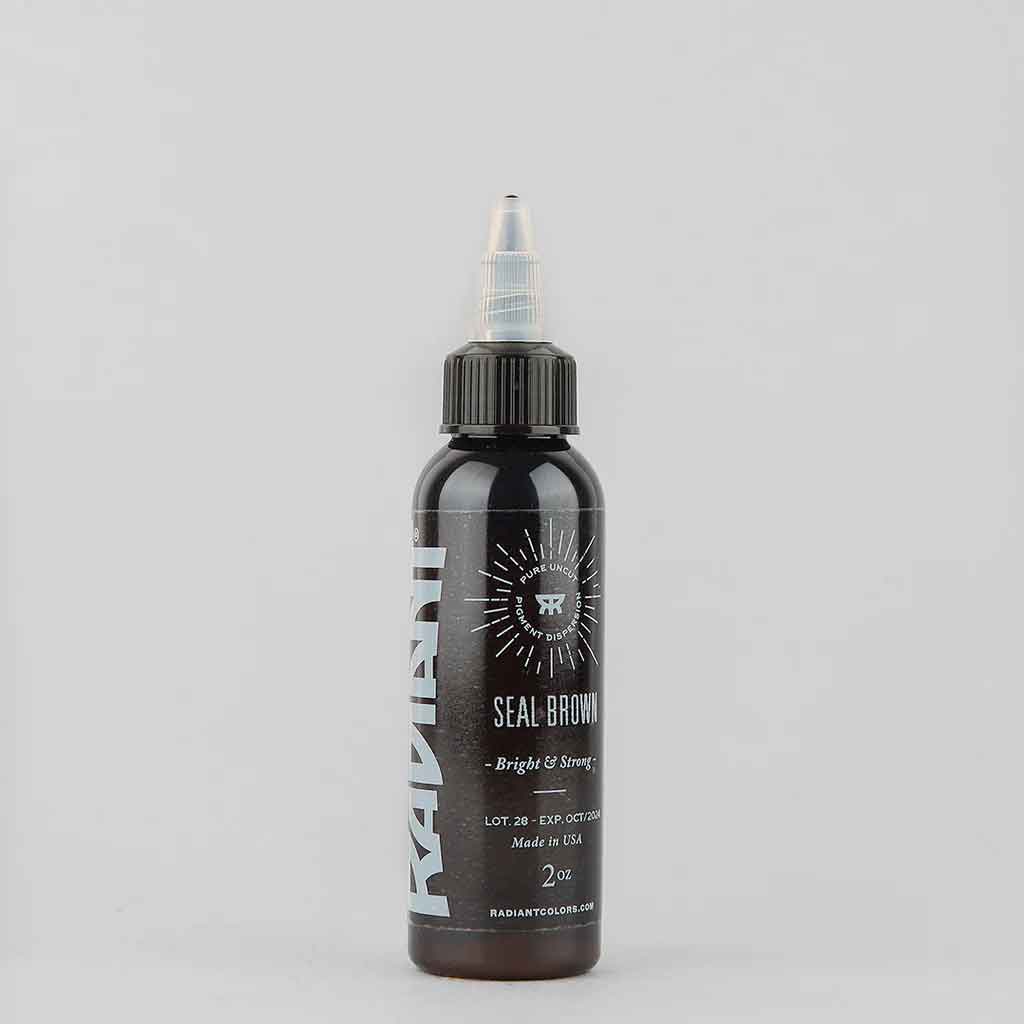 Premium Seal Brown Radiant Ink - 1 oz Bottle for Calligraphy, Scrapbooking & DIY Crafts - High-Quality Waterproof Ink for Artists & Crafters