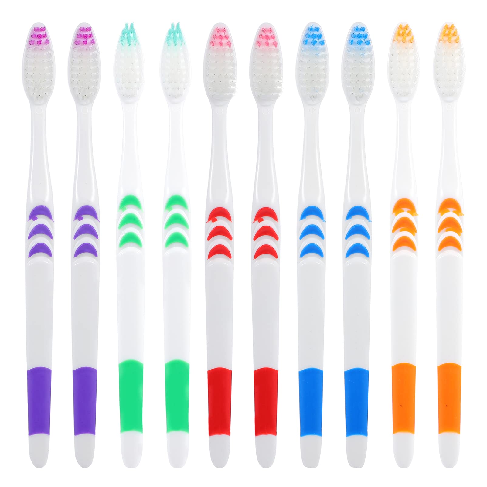 30 Pack Disposable Toothbrushes - Soft Bristle Travel Toothbrushes for Oral Hygiene, Hotel & Camping Essentials - Perfect for Travel, Camping, Emergency Kits & On-the-Go Dental Care