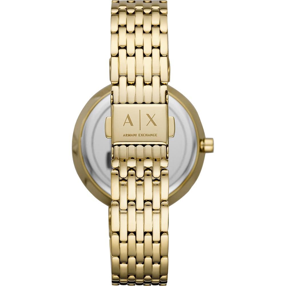 ARMANI EXCHANGE X LADIES AX5902 ZOE Watch - Stylish Women's Fashion Watch with Stainless Steel Band - Perfect for Office, Party & Everyday Wear