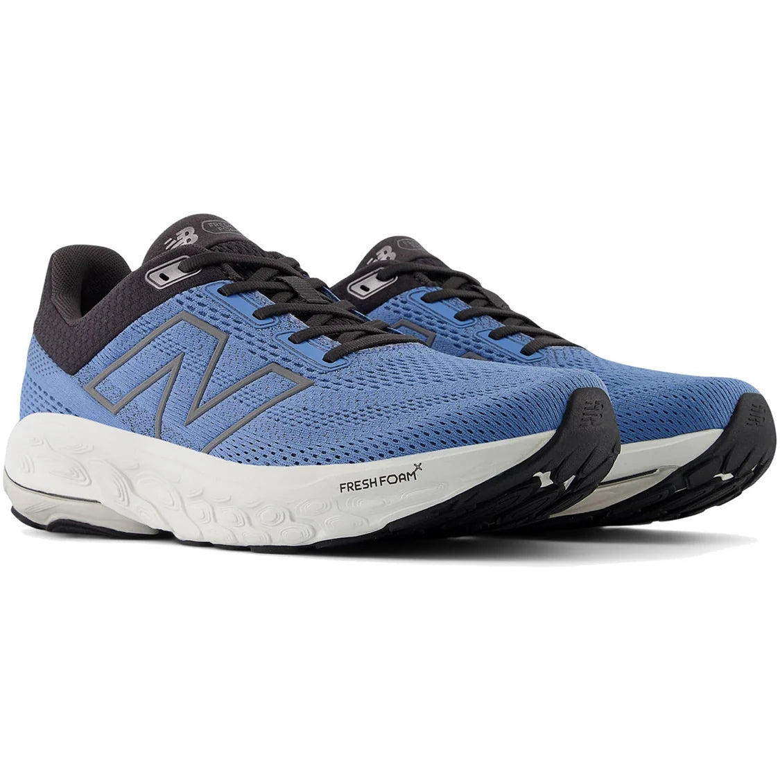 New Balance Men's Fresh Foam X 860v14 Running Shoes - 2E Wide Width in Blue Laguna/Black Cement/Grey Matter - Perfect for Jogging, Gym Workouts & Daily Walking
