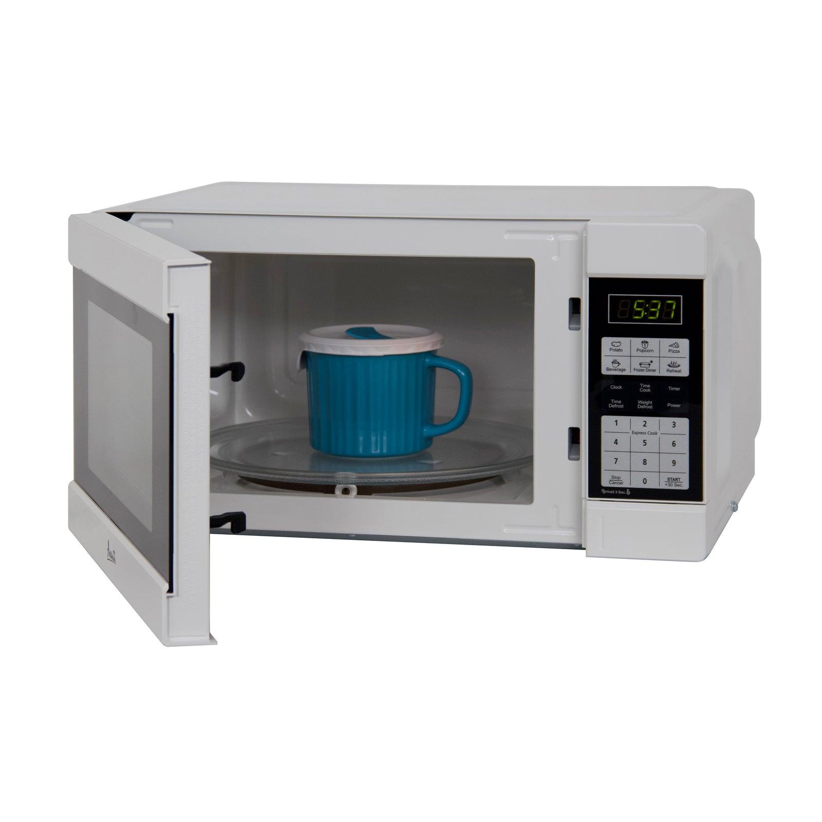 Avanti MT113K3S 1.1 Cu. Ft. Compact Countertop Microwave Oven - Perfect for Dorms, Offices & Small Kitchens