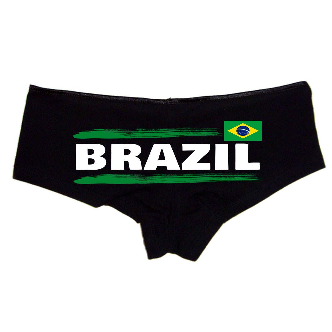 Brazilian Booty Shorts for Women - Cotton Boyshort Bikini Bottom - Sexy High Waist Panties - Perfect for Beach, Gym, Yoga & Sleepwear