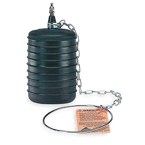 6 Inch Pneumatic Test Ball Plug - High-Quality Rubber Expansion Plug for Plumbing, Drain Testing, and Pipe Sealing - Perfect for DIY Home Repairs and Professional Plumbing Projects