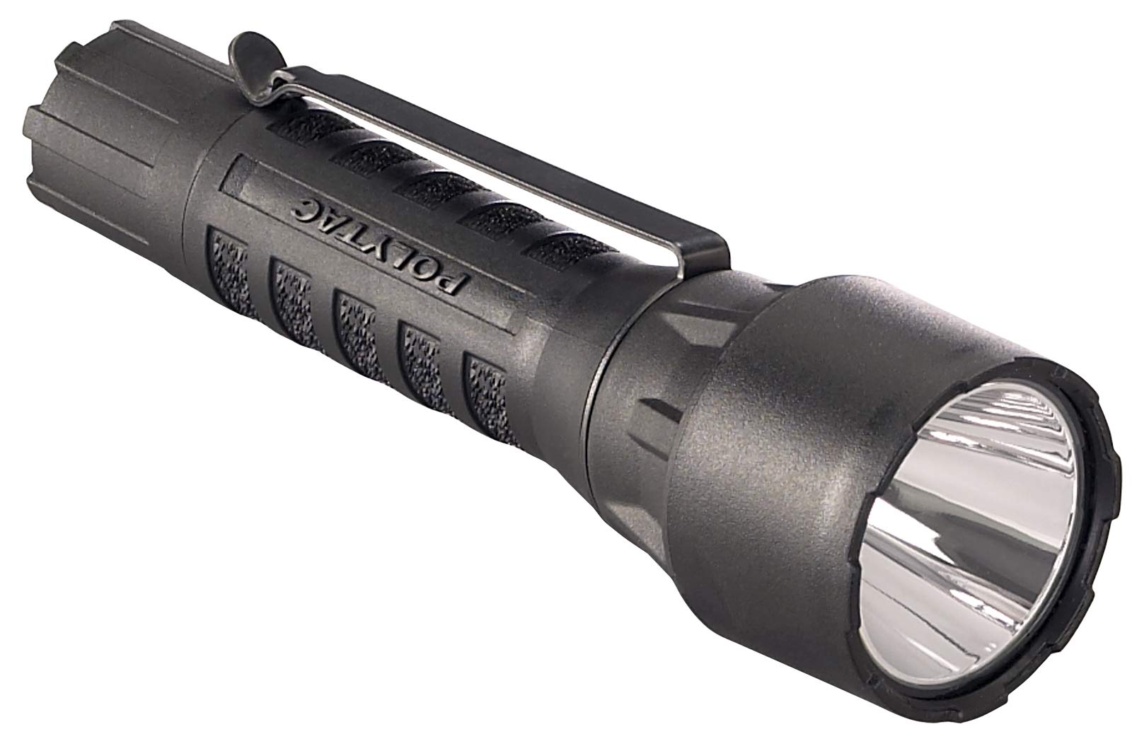 Streamlight 88860 PolyTac LED HP Flashlight with Lithium Batteries - 275 Lumens, Black | High-Performance Tactical Flashlight for Camping, Hiking, Emergency & Outdoor Adventures