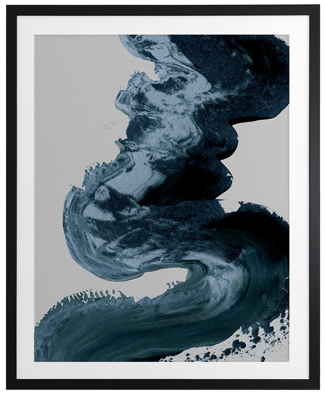 Feint Framed Art Print - Premium Wall Decor for Living Room, Bedroom & Office - Modern Abstract Canvas Painting for Home & Office Decor