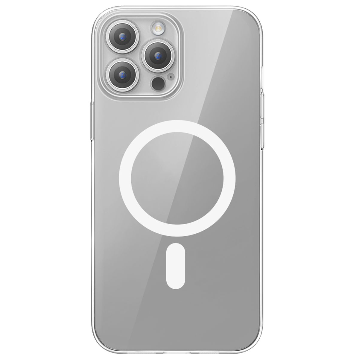 Ultra Thin Transparent Baseus MagSafe Case for iPhone 15 Pro - Crystal Clear Protection with Magnetic Alignment for Daily Use & Wireless Charging