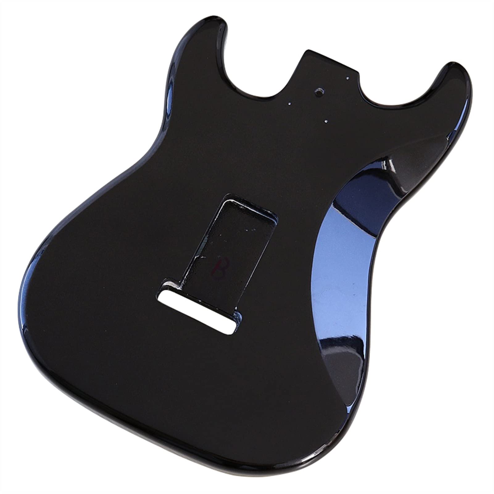 Unfinished Poplar Wood Electric Guitar Body Kit - DIY Guitar Parts for Custom Builds & Repairs | Perfect for Electric Guitar Projects, Modifications & Luthier Work