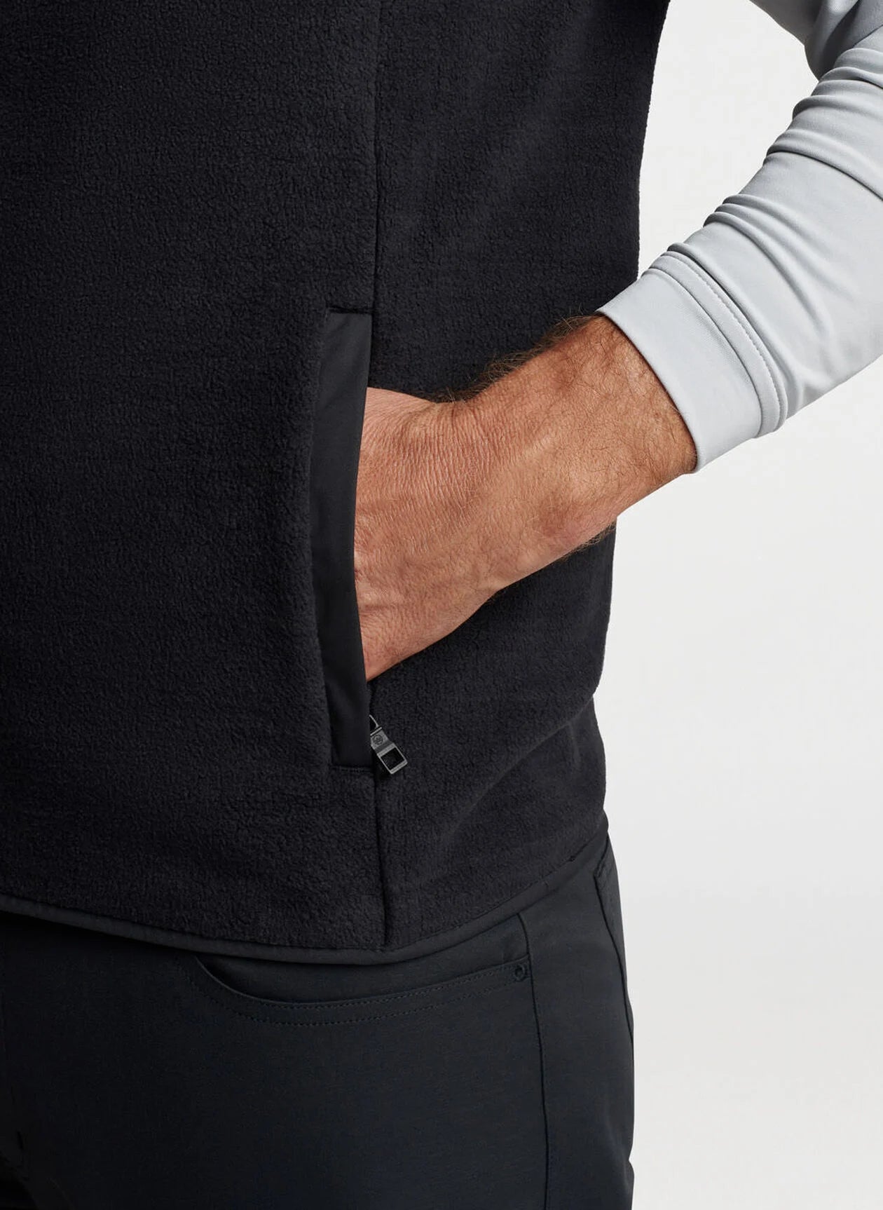 **Peter Millar Fade Vest for Men - Lightweight Quilted Insulated Jacket for Outdoor Activities, Golf, and Casual Wear**