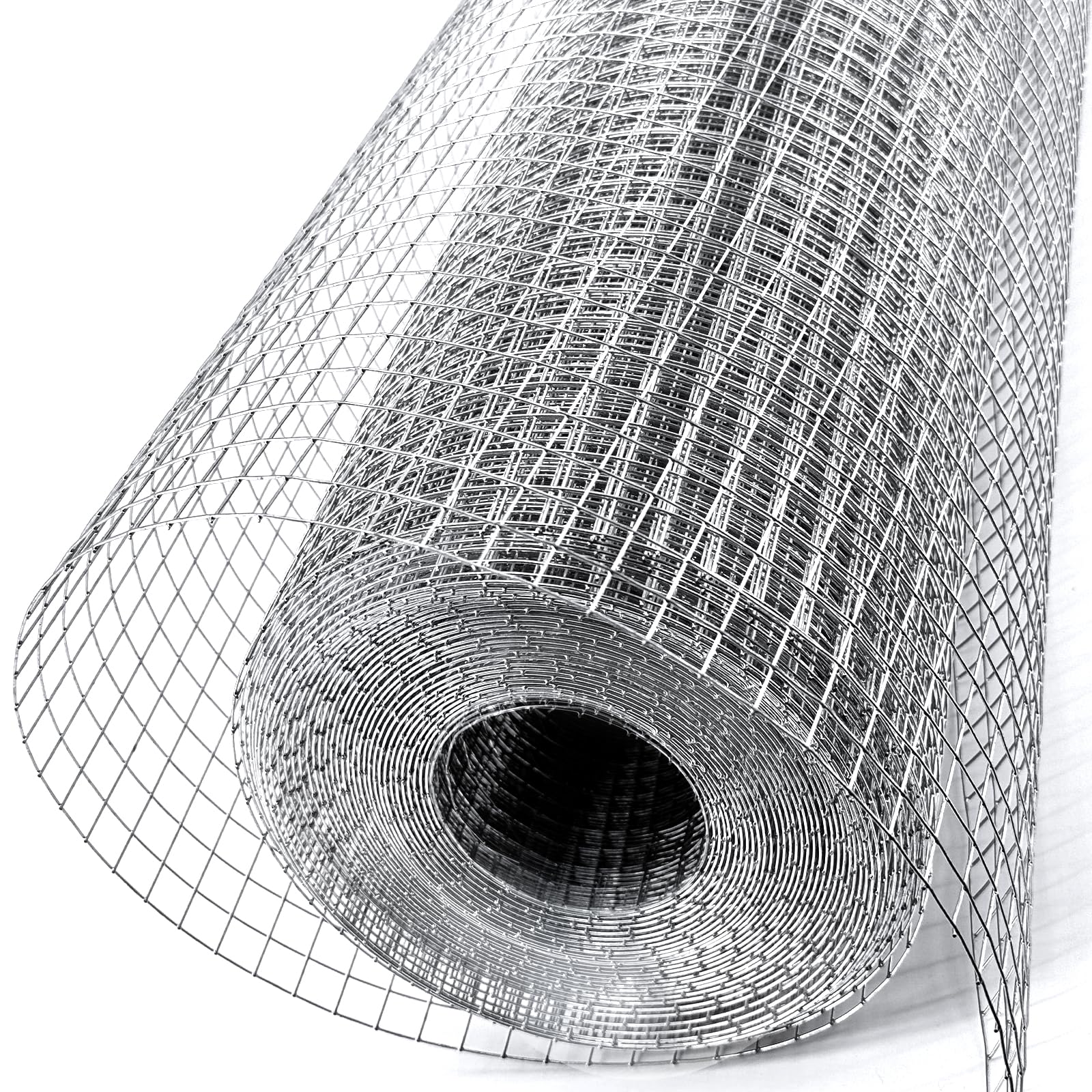Galvanized 1/2 Inch 19 Gauge Welded Wire Mesh - 48