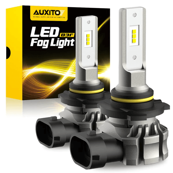 2000-2004 Ford F-250 H10/9145 LED Fog Light Bulbs - 6000K Cool White - Upgrade for Better Visibility in Rain & Fog Driving Conditions