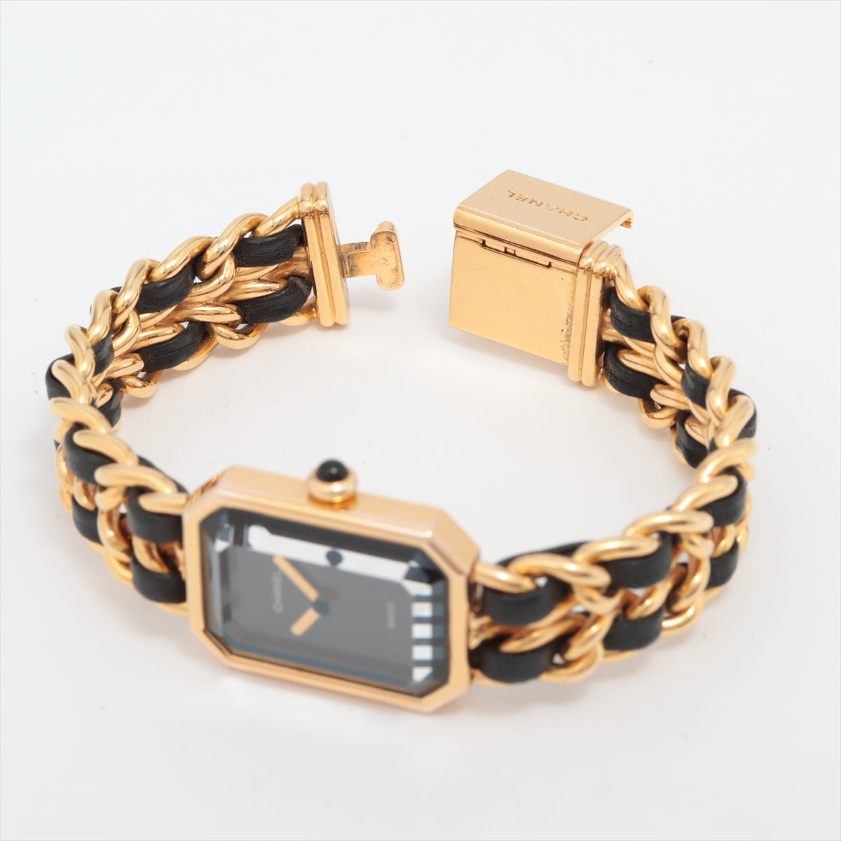 Chanel Premier M Black Gold Luxury Watch for Women - Elegant Timepiece for Business, Parties & Special Occasions