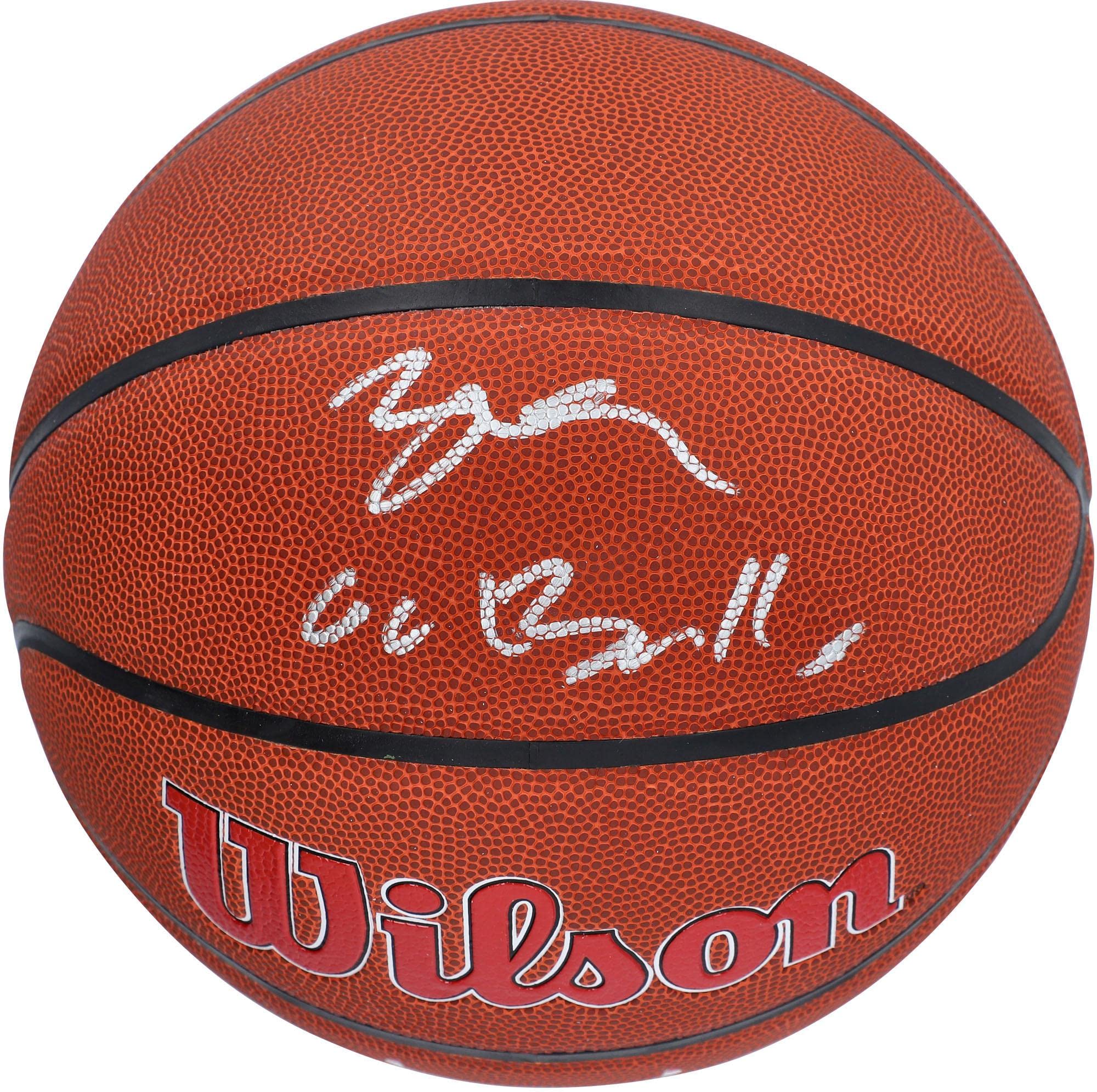 Lonzo Ball Chicago Bulls Autographed Wilson Team Logo Basketball with 'Go Bulls' Inscription - Official NBA Collectible for Fans, Sports Memorabilia, Gift for Basketball Enthusiasts - Perfect for Game Room Decor, Man Cave Display, and Sports Collector Showcase