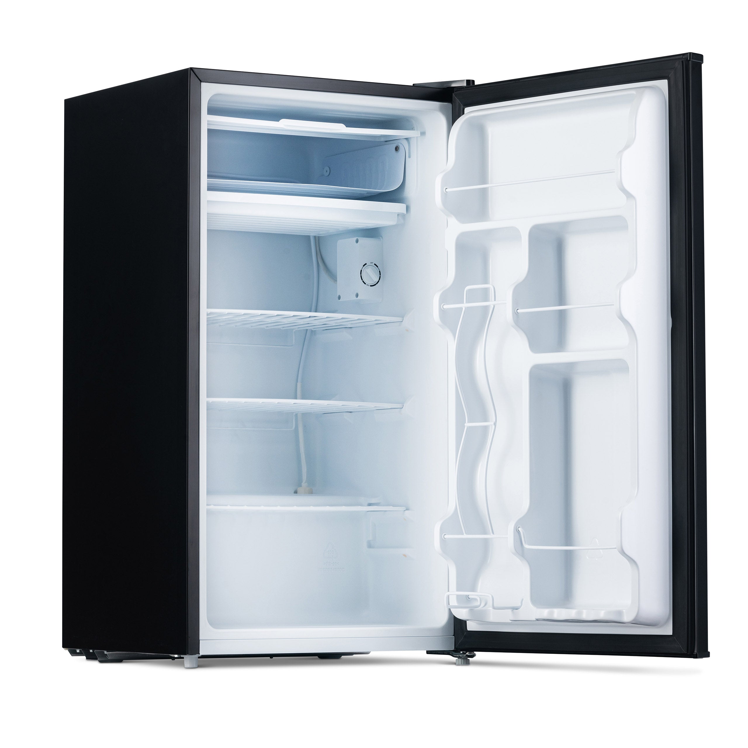 Newair® 3.3 Cu. Ft. Compact Mini Fridge with Freezer - Energy Efficient Black Refrigerator for Bedroom, Dorm, Office & Small Spaces - Perfect for Snacks, Drinks & Personal Food Storage
