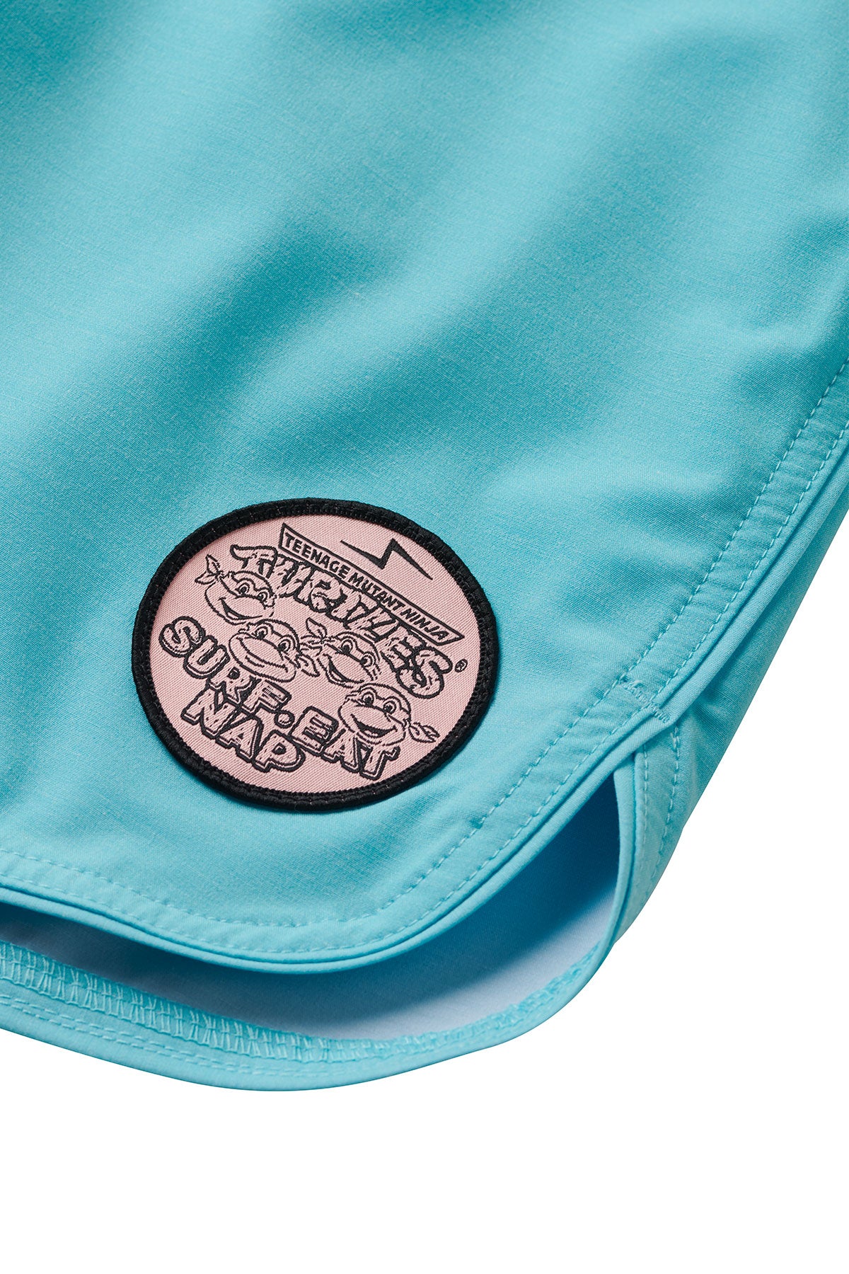 Seaesta Surf x Teenage Mutant Ninja Turtles® Mutant Checker Boys' Swim Trunks - Cowabunga Break Up Pattern - Quick Dry Beach Shorts for Surfing, Swimming & Summer Activities