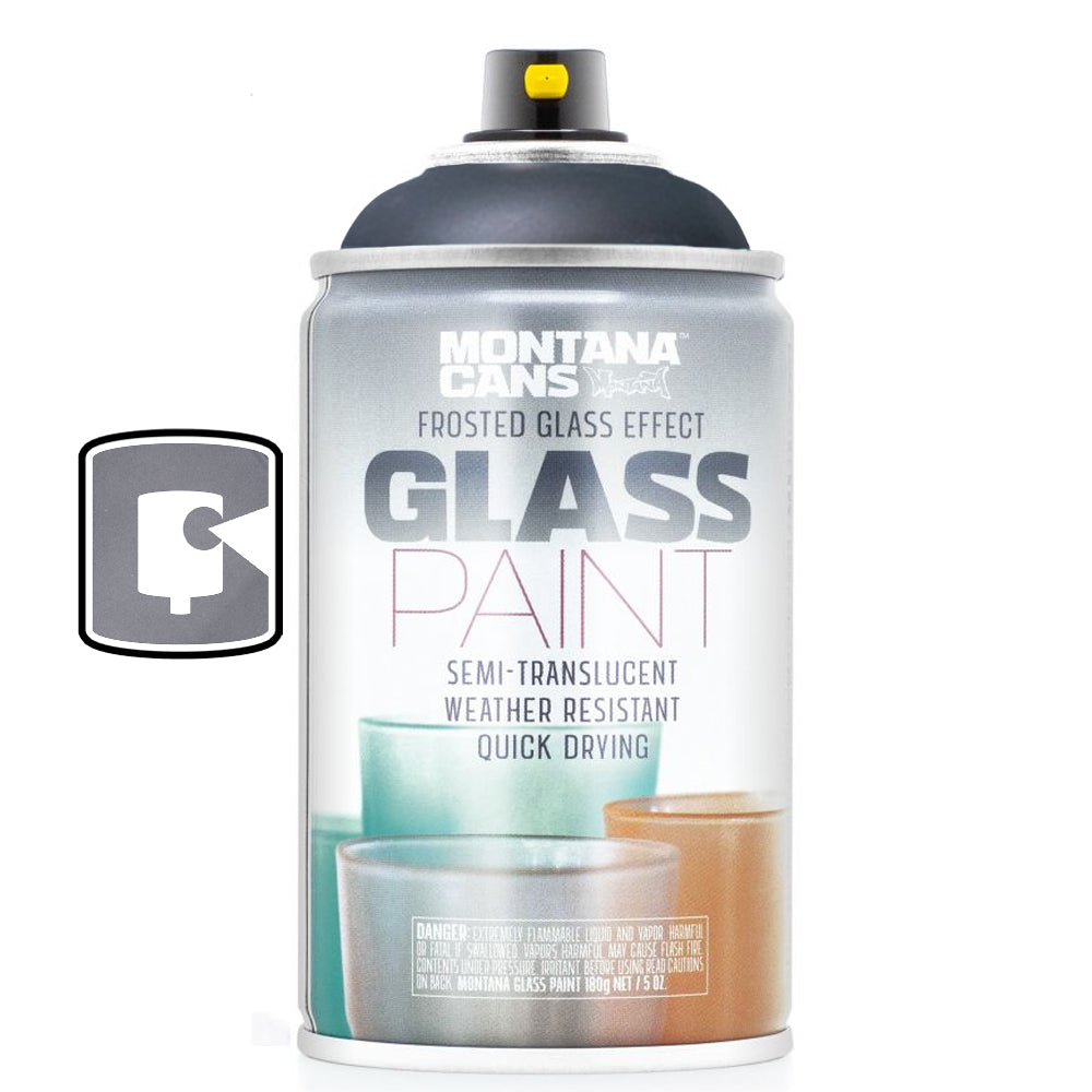 Montana Glass Spray Can - High-Quality Aerosol Paint for Graffiti, Street Art & DIY Projects | Perfect for Artists, Crafters & Home Decor