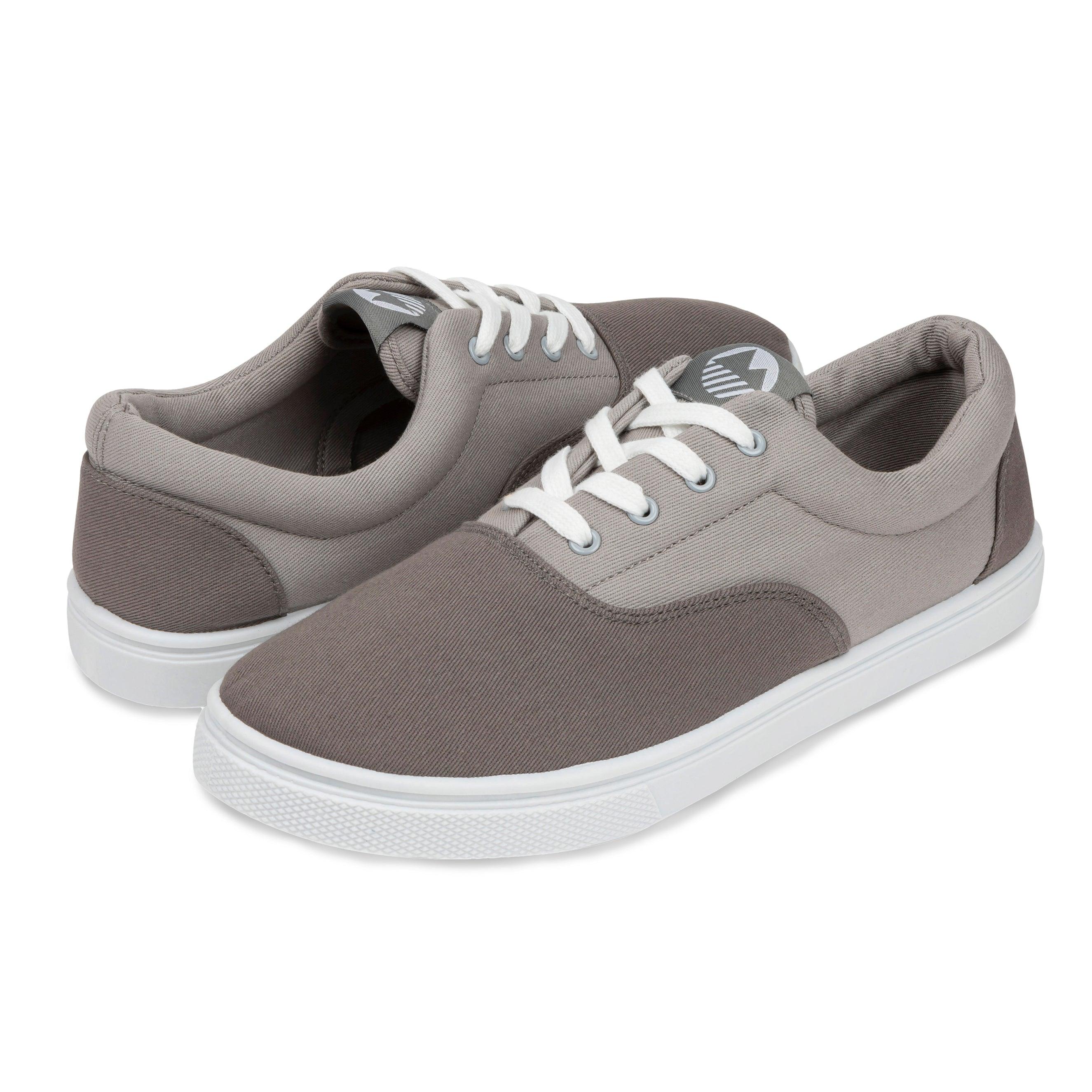 Men's Hudson Canvas Trainers - Lightweight Comfortable Sneakers for Walking, Running & Casual Wear | Breathable Fashion Shoes for Men | Perfect for Workouts, Travel & Everyday Use