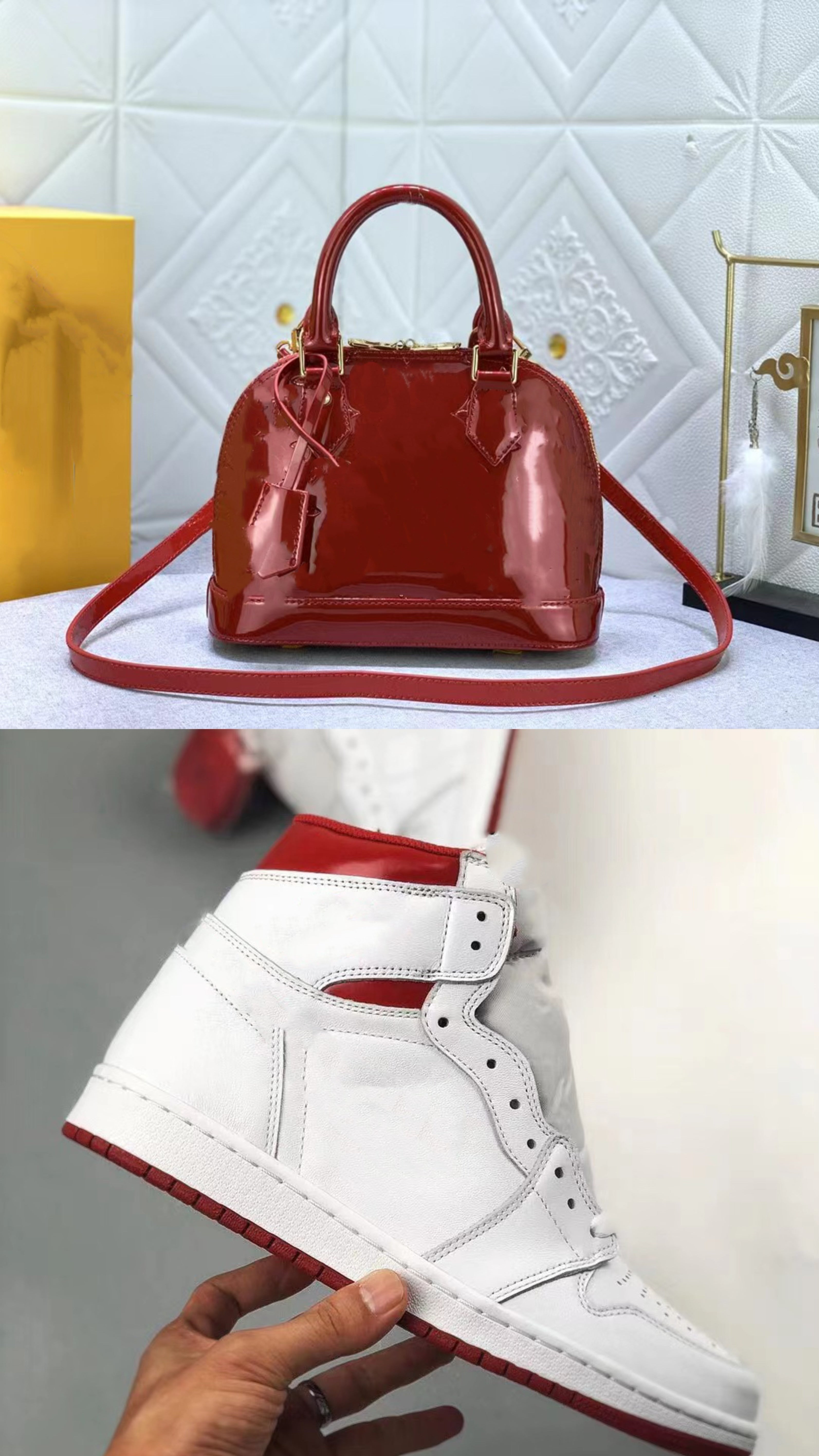 L&A Stylish Shell Crossbody Bag & Comfortable Sneakers Set - Perfect for Casual Outings, Travel, and Everyday Use