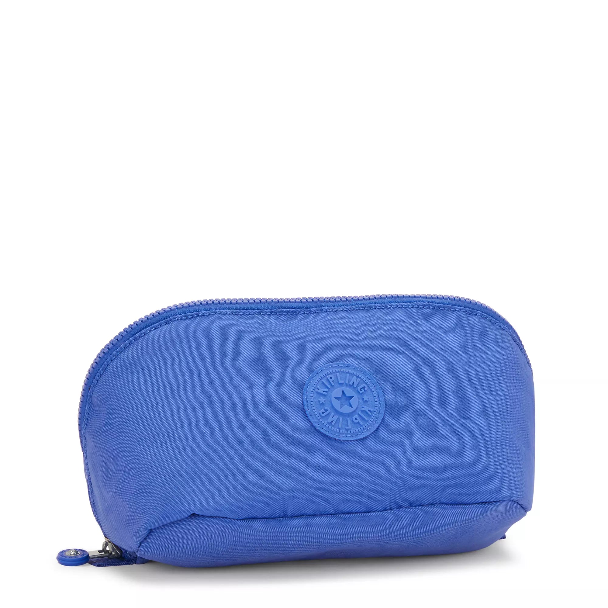 Kipling Mirko Medium Toiletry Bag - Water-Resistant Travel Cosmetic Organizer (Havana Blue) | Perfect for Vacation, Gym & Weekend Getaways