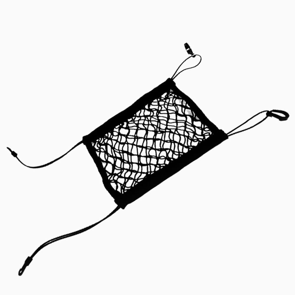 Universal Car Seat Storage Net Pocket - Organizer for Car Back Seat, Trunk & Door - Durable Mesh Storage Bag for Toys, Snacks, Water Bottles & More - Perfect for Road Trips, Family Travel & Daily Commute