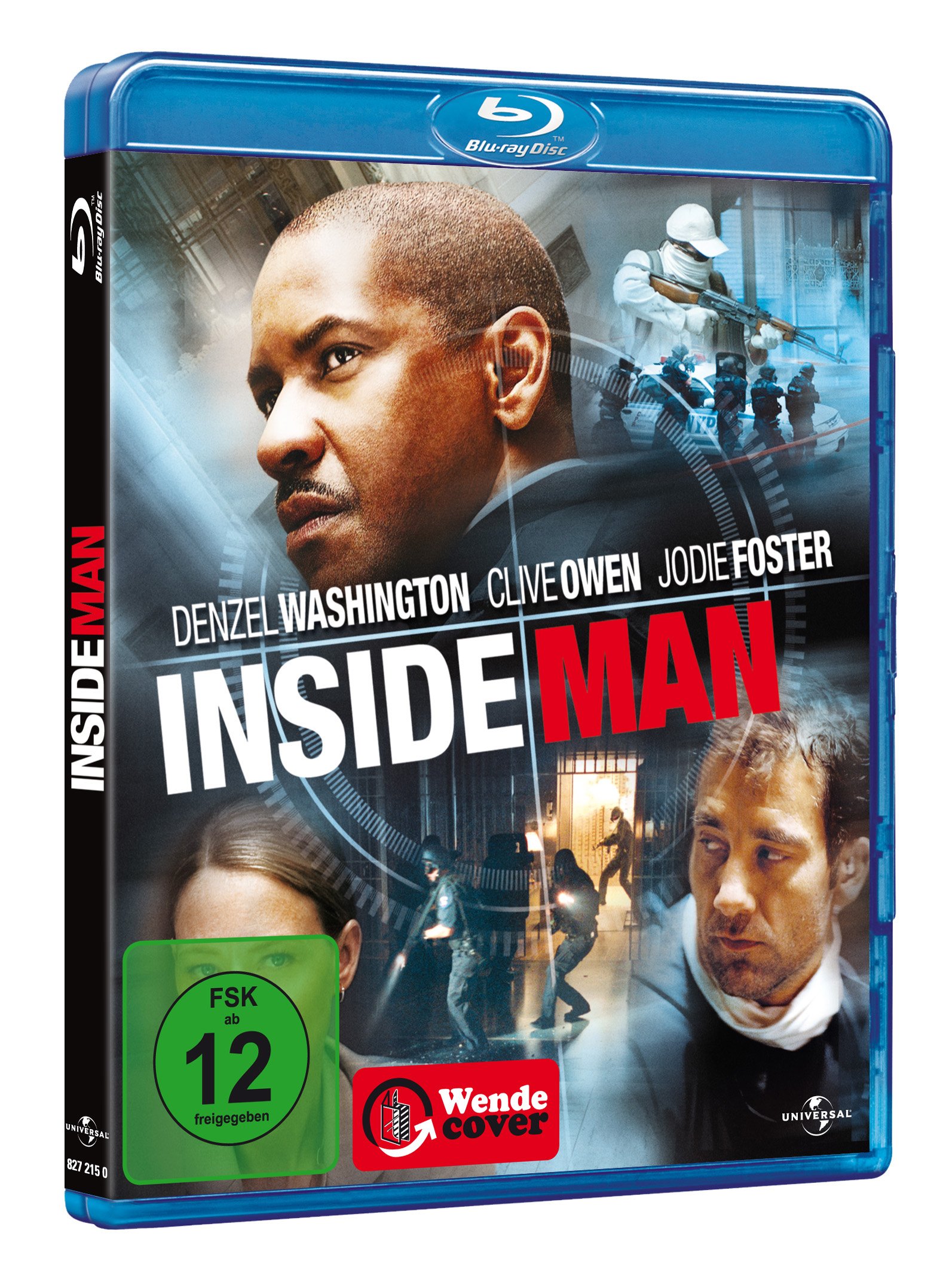 Inside Man - Movie [Blu-ray] | Crime Thriller Film | Perfect for Movie Nights & Home Theater Collections