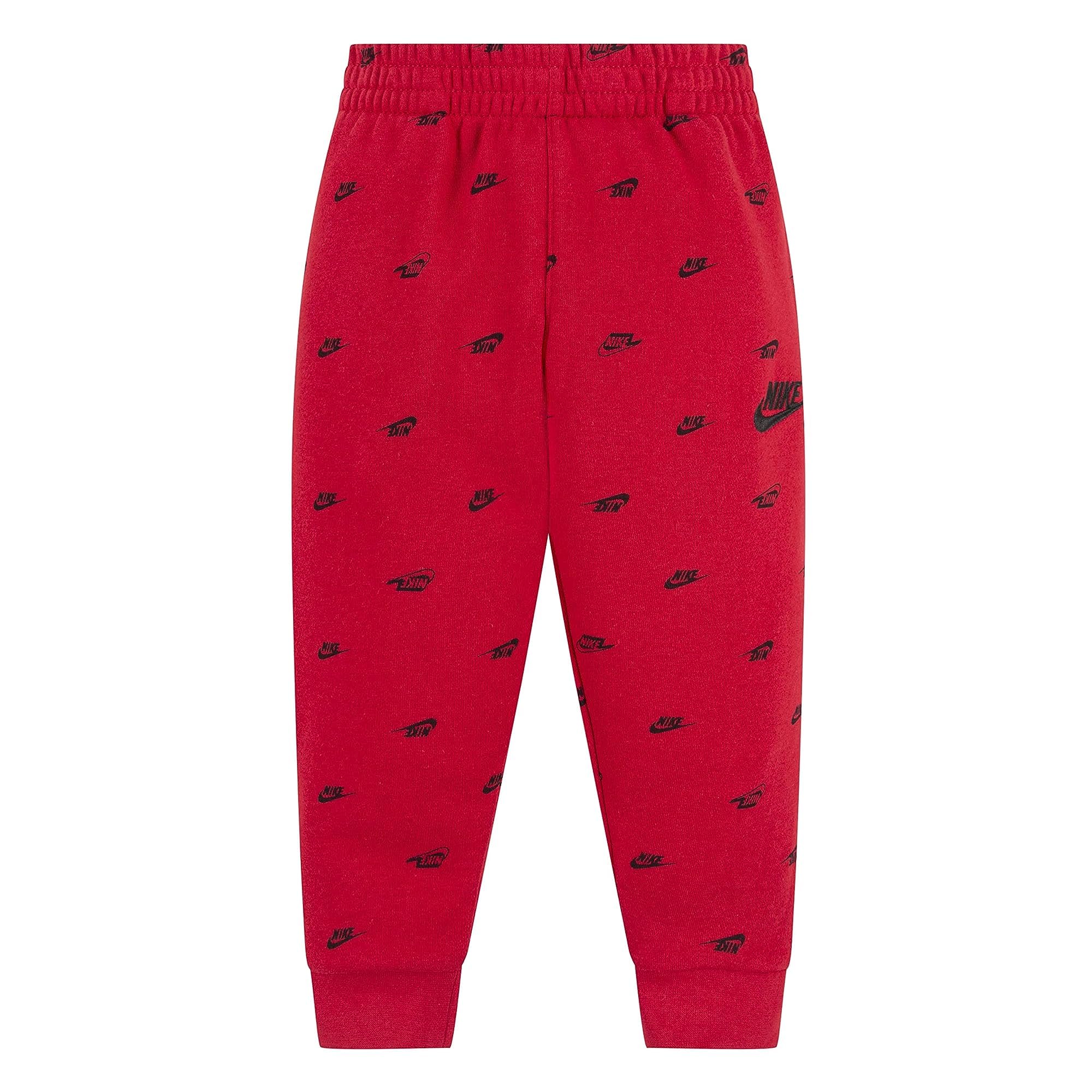 Nike Baby Boys NSW Club All Over Print Sweatpants for Toddlers - Soft & Comfortable Casual Pants for Playtime, Daycare & Everyday Wear