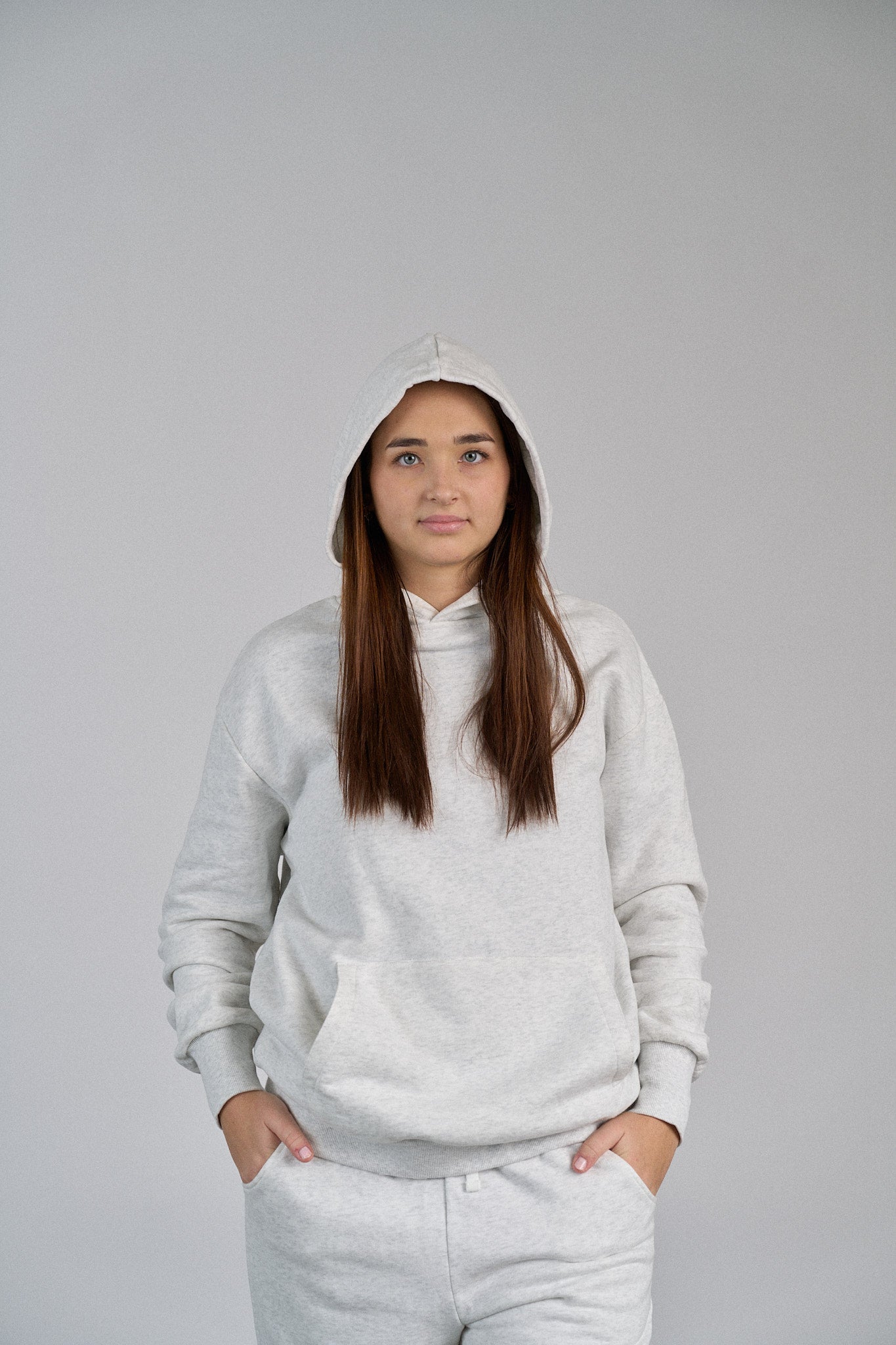 Premium Adult Elevated Hoodie - Light Heather Grey | Soft & Comfortable Pullover for Casual Wear, Outdoor Activities & Lounge
