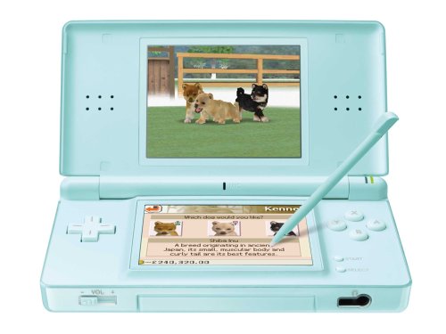 Nintendo DS Lite Handheld Gaming Console - Turquoise Blue | Portable Dual-Screen System for Kids & Adults | Perfect for Travel, Commuting & Home Entertainment