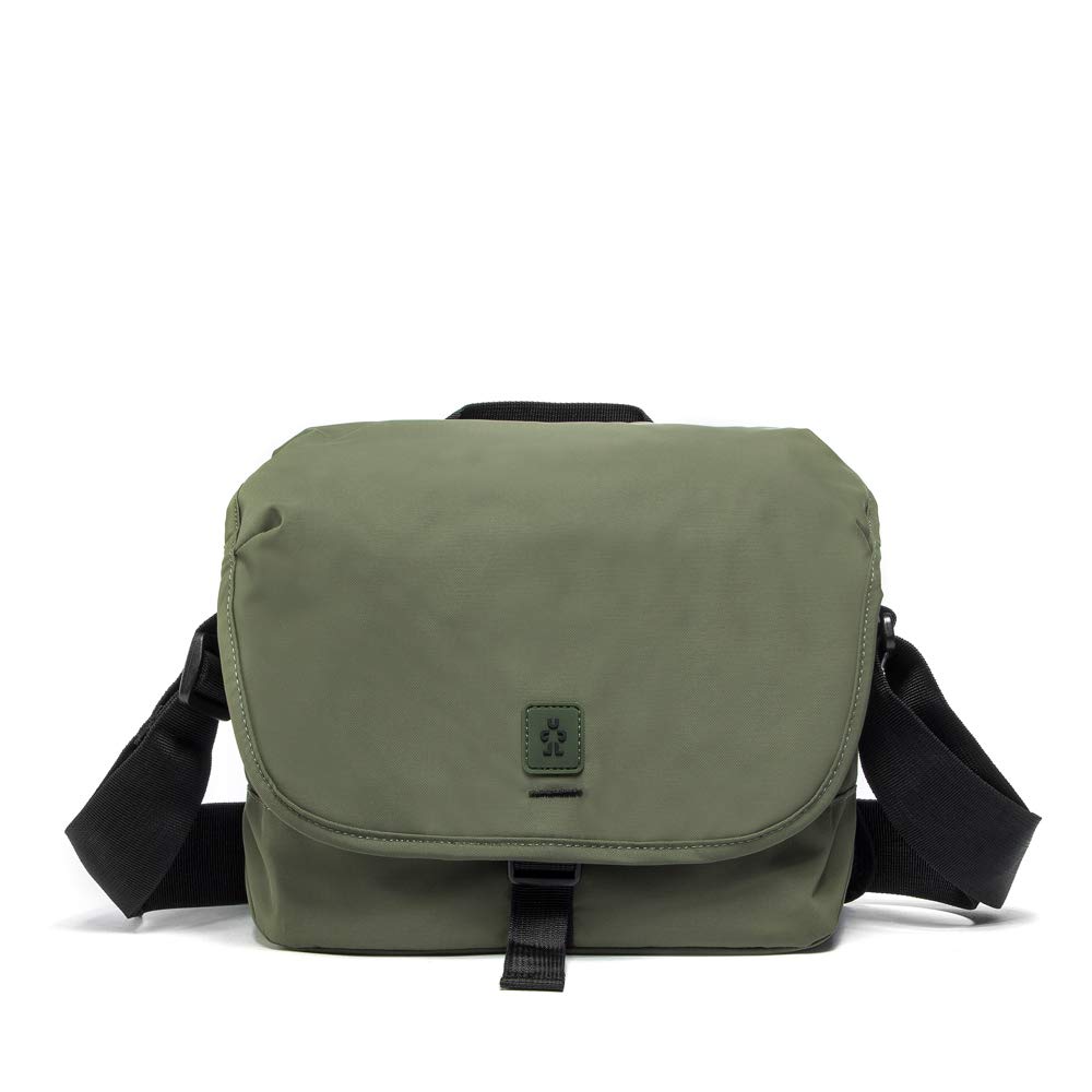 Crumpler Triple A Camera Sling 3800 - Tactical Green Crossbody Bag for DSLR & Mirrorless Cameras - Perfect for Travel, Hiking & Outdoor Photography