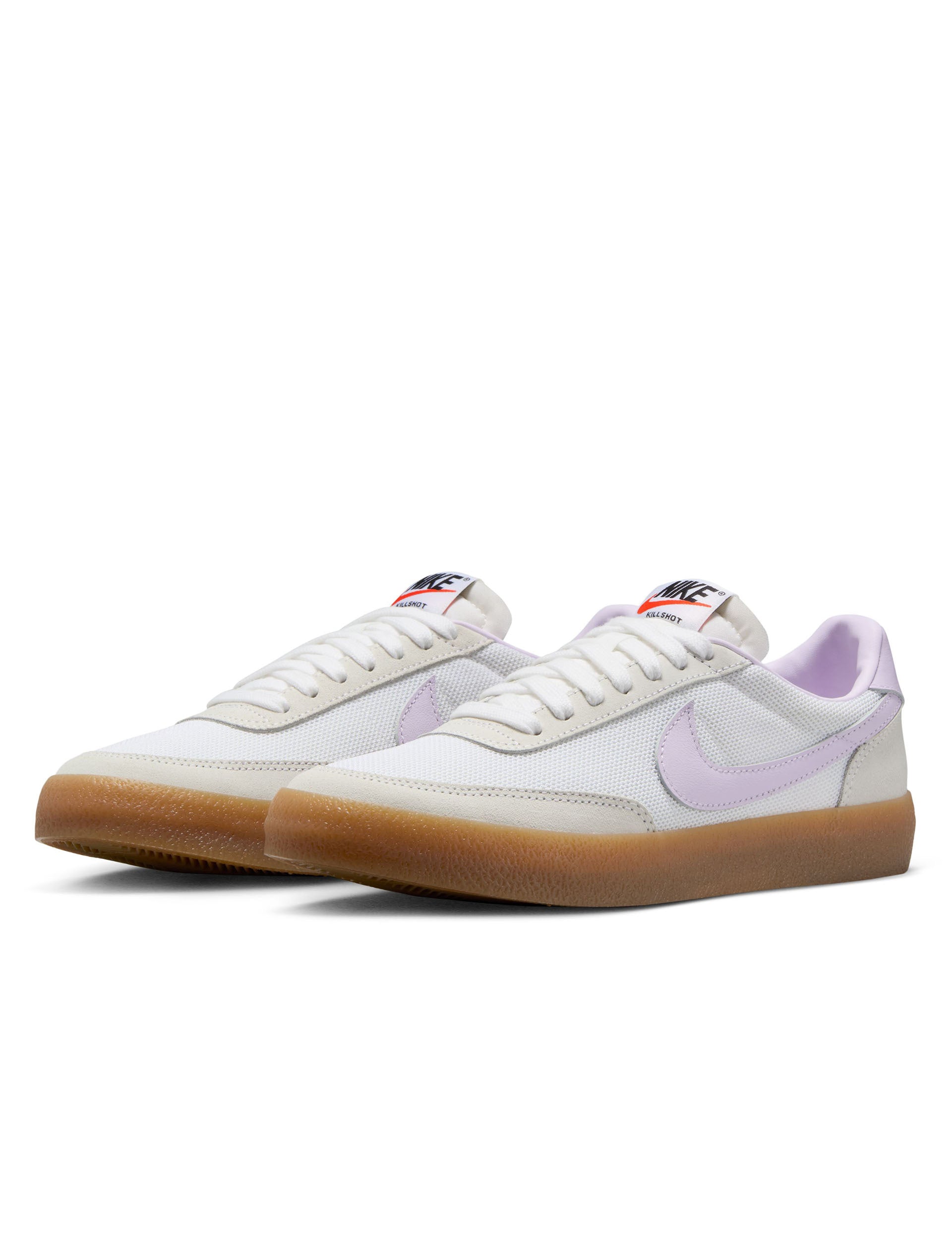 Nike Killshot 2 Leather Sneakers - White/Gum Light Brown/Barely Grape | Men's Casual Shoes for Everyday Wear & Street Style Outfits